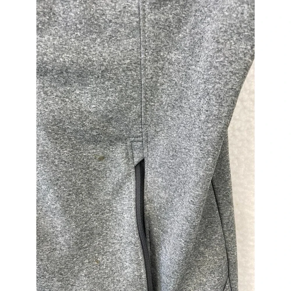 The North Face WindWall Full Zip Jacket Mens Size Large Gray Heathered Outdoor